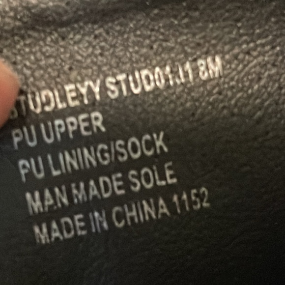 Madden 90’s Studded Combat boot - Picture 8 of 8